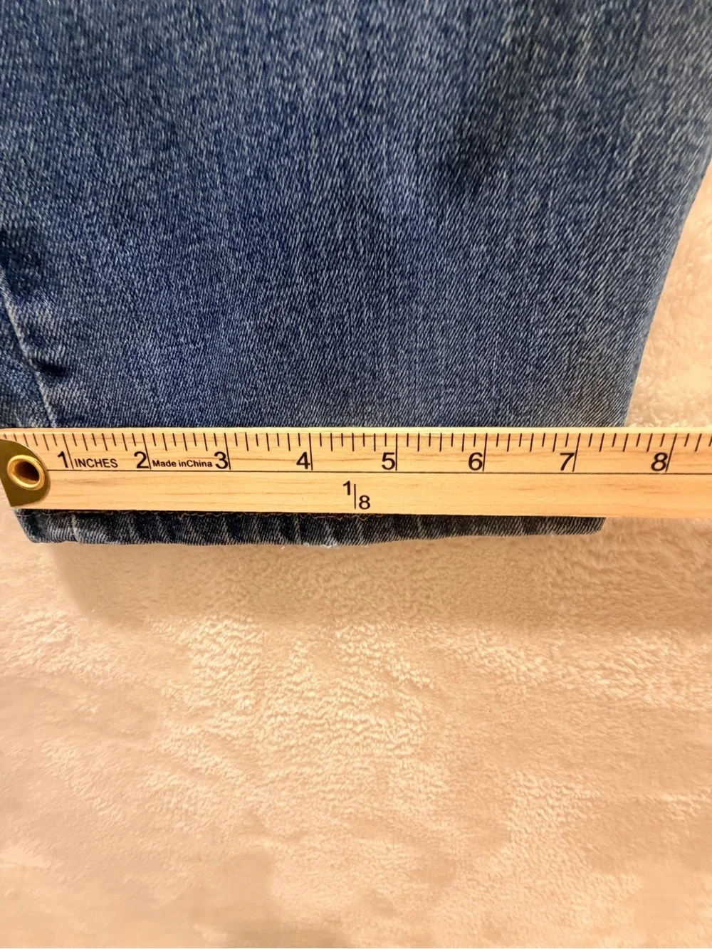 Levi’s 505 Regular Fit Straight Leg Jeans Medium Wash W40 L30 Men